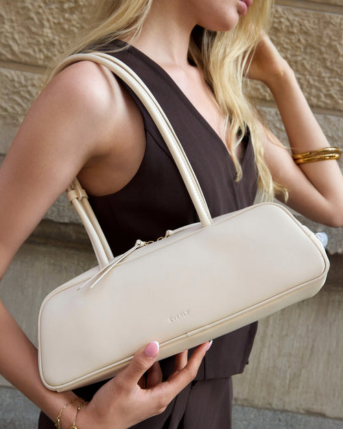 Faye Bag East West Pearl