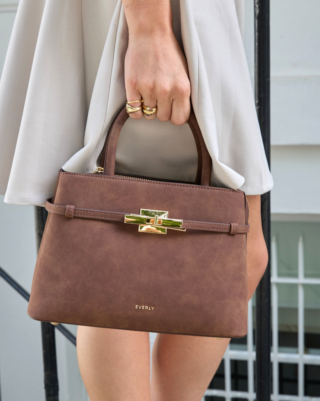 Sloane Midi - Brown Suede