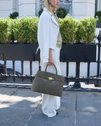 Sloane Grande - Green Suede