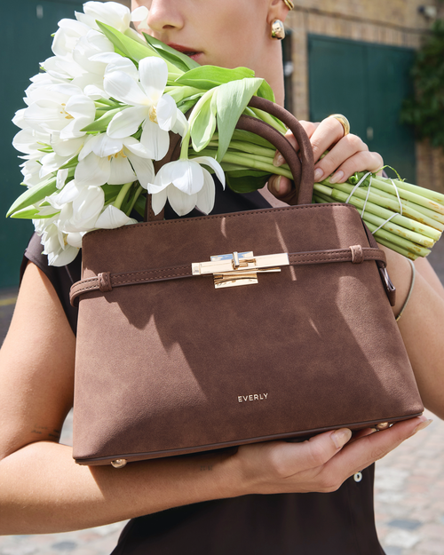 Sloane Midi - Brown Suede