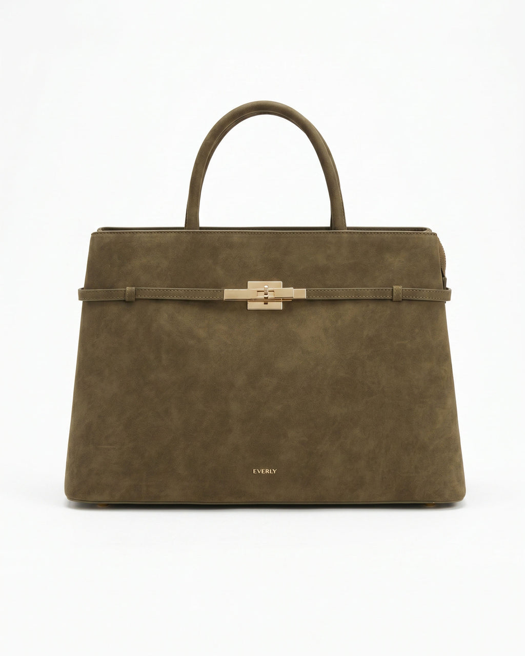 Sloane Grande - Green Suede