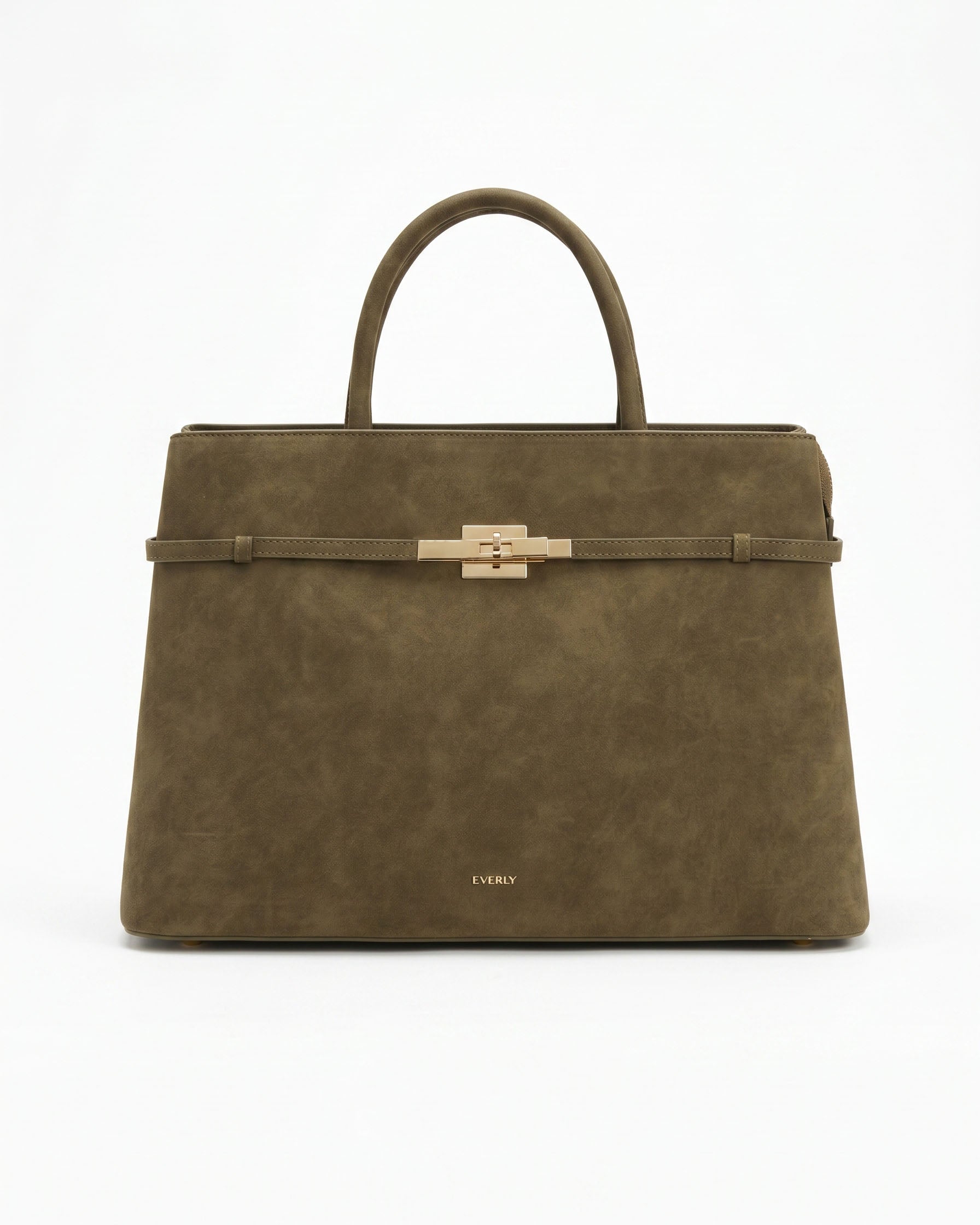 Sloane Grande - Green Suede