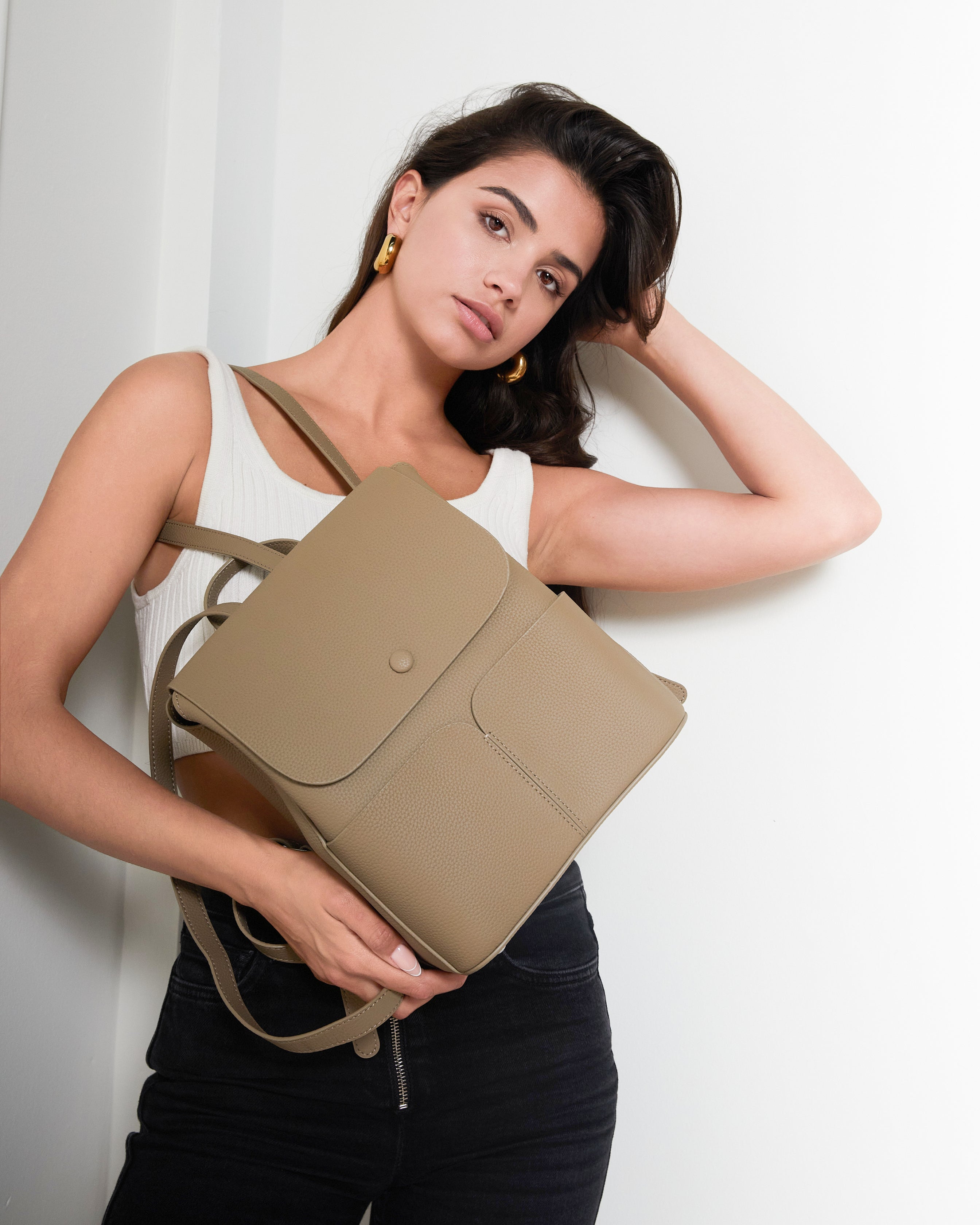 Poppy Backpack Taupe