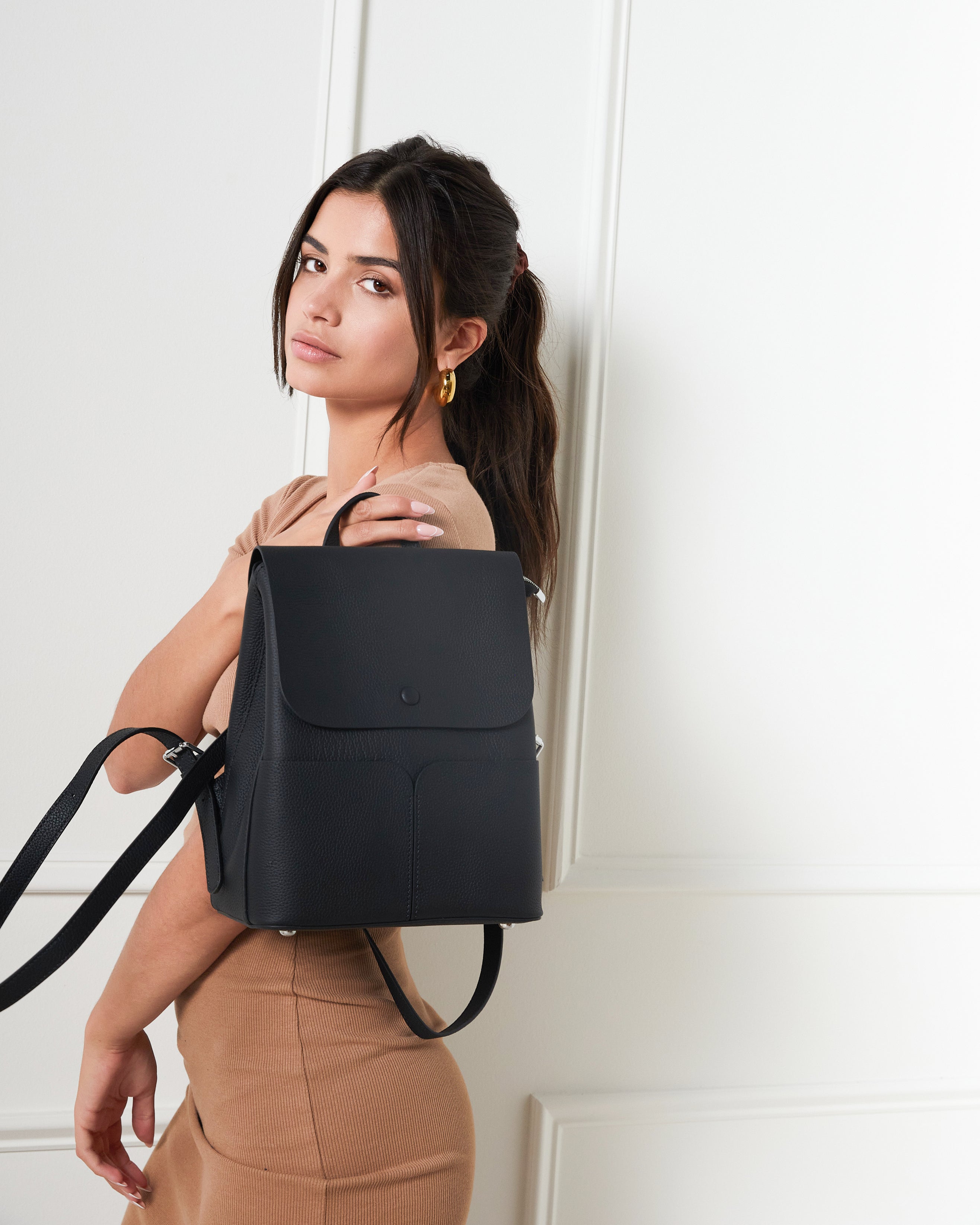 Poppy Backpack Black