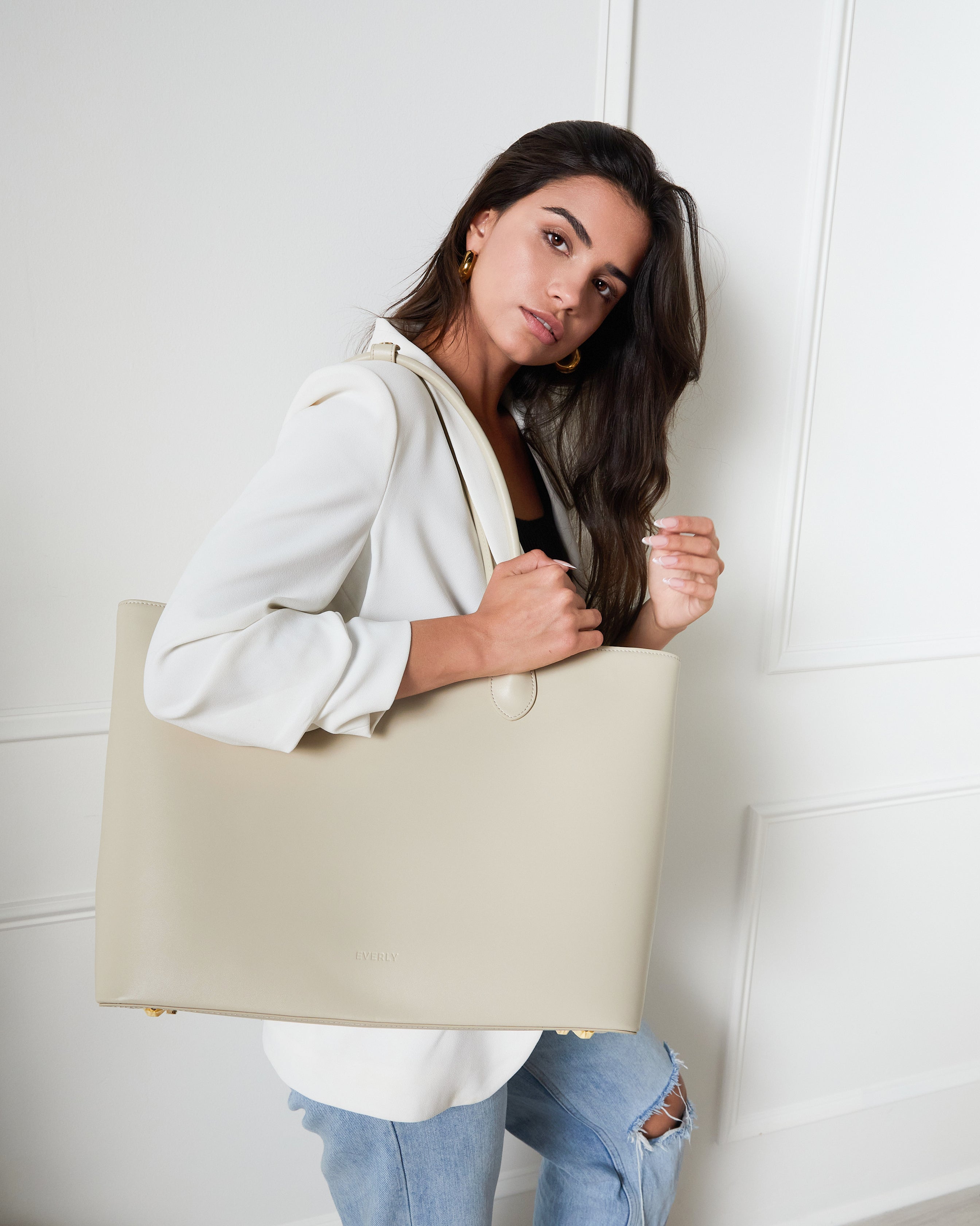 Vesper Tote Beige