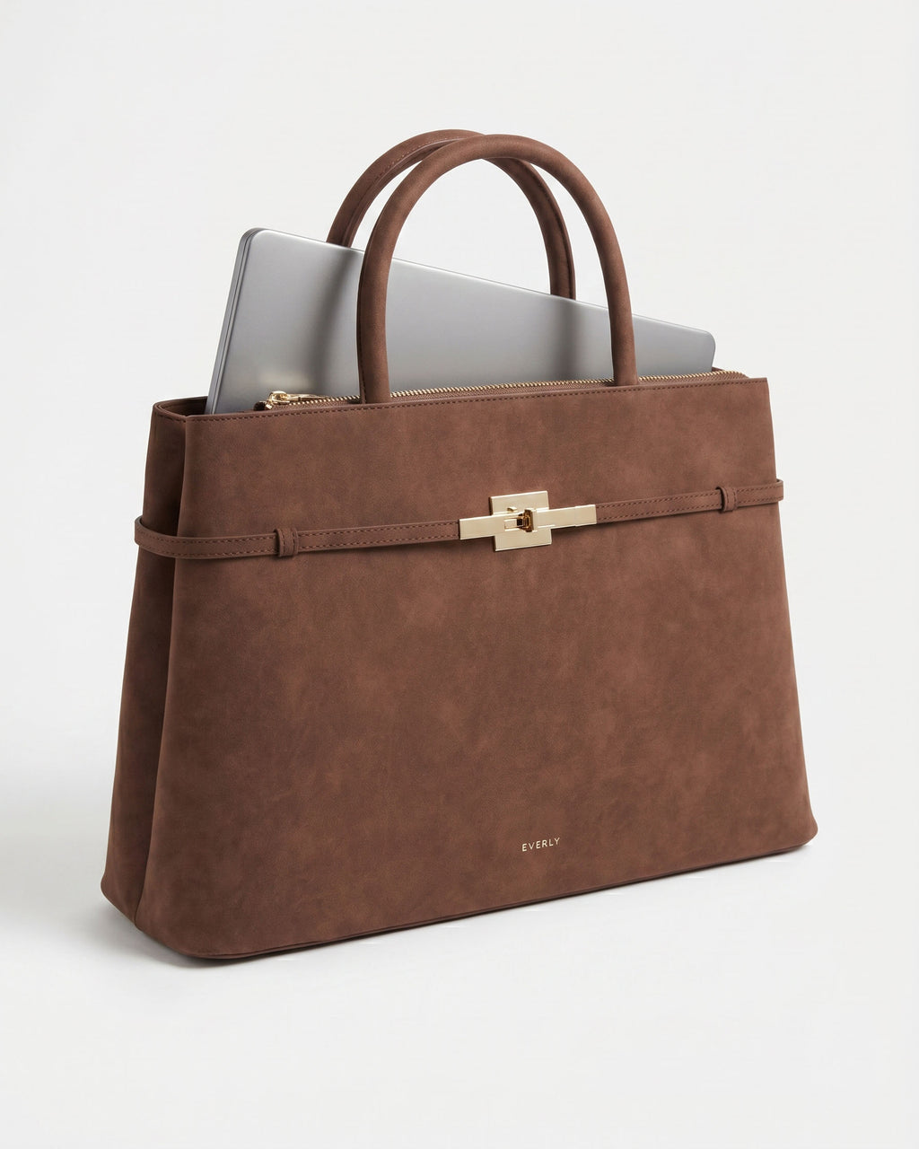 Sloane Grande - Brown Suede